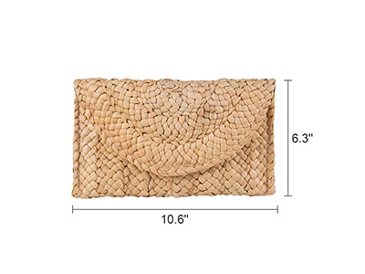 ビッグストローバッグ グレロープネットレディライスティニーチェーンビーチベストブレイド