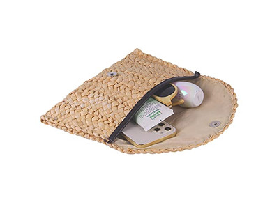 ビッグストローバッグ グレロープネットレディライスティニーチェーンビーチベストブレイド