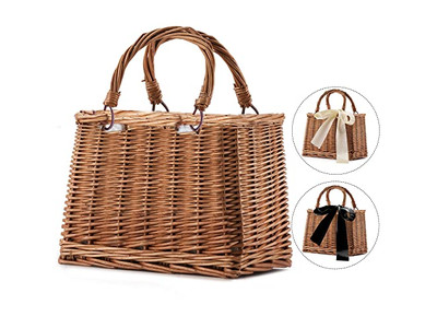 ラージホーボーストローバッグ メッシュビーチミニクロスボディ織り