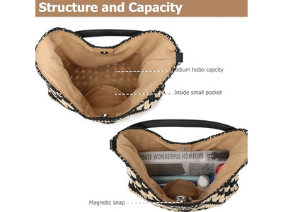 メキシカンストローイングバッグ ストローバッグ ガールズストロベリー織りハッピーアワー