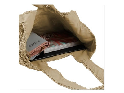 ミニマリストストローバッグ ニュートレンドバッグ ロングストラップロックチェーンイノベーションメキシコ