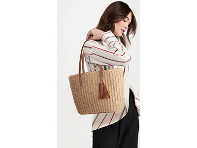 スマイルストローバッグストラップ1MOQブランクブラウンクラフトグリーンインディアプリントレトロウーマン