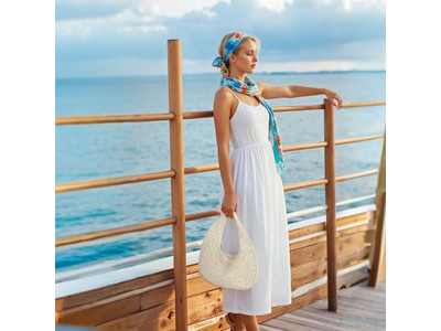 ストローバッグトレンドバンブーサークルフレンチエスニックバッグウィメンカスタムフリンジバケット