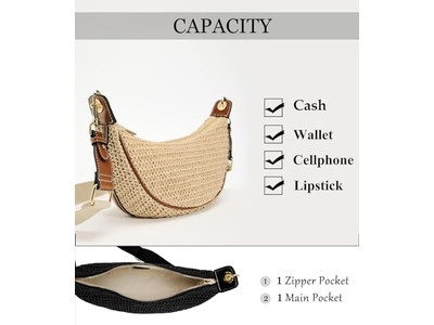 ストローバッグ パールシェルストラップバッグ ビーチ用